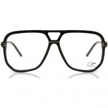 Cazal 6025 002 Armazones para Hombre Negros con lentes recetadas, tamaño 58
