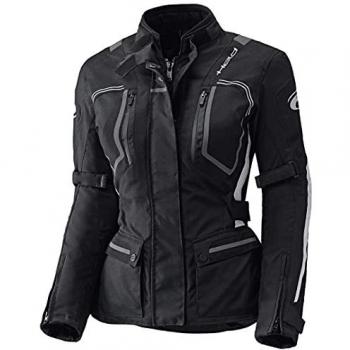 Chaqueta Zorro Negra Held para Mujer - Impermeable, Textil, Talla 4XL