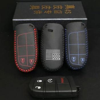 PolarLander 136A Coche De Cuero Bolsas Clave De Control Remoto Coche Llavero Key Cover