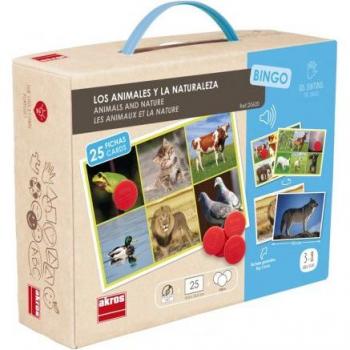 Juego Bingo: Los Animales y la Naturaleza