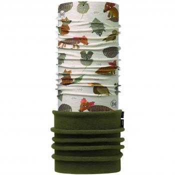 Original Buff 115490.014.10.00 Tubular de Microfibra y Forro Polar, Hombre, Blanco, Talla Única