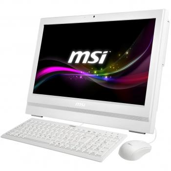 MSI Wind Top AP200-208XEU 3.2GHz G3250 20 1600 x 900Pixeles Pantalla táctil Color blanco - Ordenador de sobremesa All in One