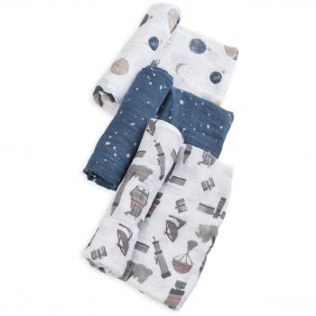 Little Unicorn LUM-A-GC-XLIII - Paños de muselina, unisex