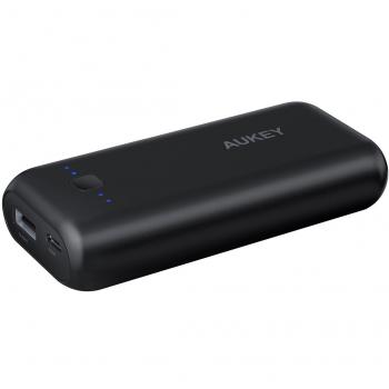 Aukey PB-N41-YYESN - Batería portátil, 5000 mAh, color negro