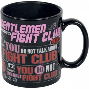 Taza Térmica El Club de la Lucha - Merchandising Oficial - Regalos Originales - Diseño Fight Club Rules