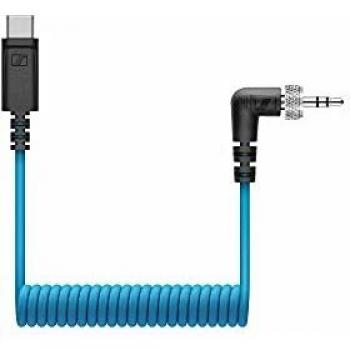 Cable Enrollado TRS 3.5mm a USB-C Sennheiser CL 35