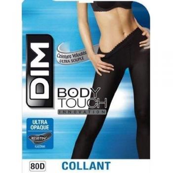 Dim Chaussant Body Touch Ultra 80 Deniers Medias, opaco, Noir, 36/38