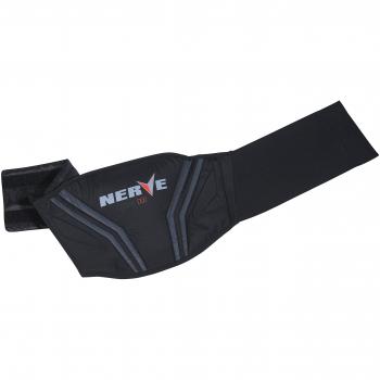 Nerve Push Cinturón de Soporte Lumbar para Moto, Negro, XL