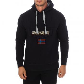 Sudadera Napapijri Burgee Wint 2 con capucha ajustable NP0A4GJD para hombre