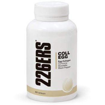 COLL-EGG Suplemento para el Dolor de las Articulaciones y Fortalecimiento de los Huesos | Anti-inflamatorio y Regenera el Cartílago | contiene Calcio, Cúrcuma y Boswellia Serrata - 60 Cápsulas