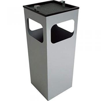 Posacenere Combinado de Acero Inoxidable, 29 litros, 655x250x250 mm