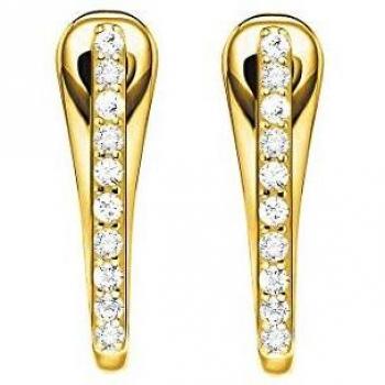 Thomas Sabo Pendientes de aro Mujer chapado en oro - CR629-414-14