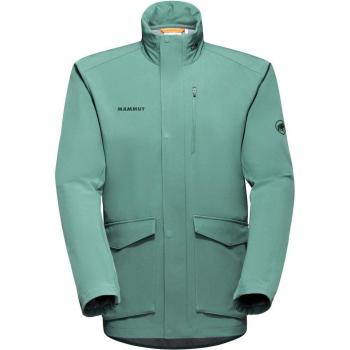 Chaqueta de Hombre Mammut SEON SO con Capucha, Color Verde Oscuro, Talla M