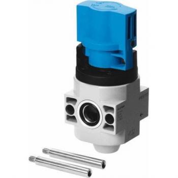 Festo Manual Control Bistable Pneumatic Valve 3/2, G 1/4, Aluminum Body, Max Pressure 0-16bar