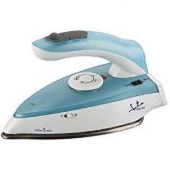 Jata PL297 Plancha de Viaje, 1000 W, Acero Inoxidable, Azul y Blanco