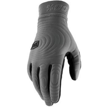 Guantes de MTB 100% Brisker Xtreme Gris Talla L para Hombre