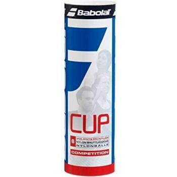 Babolat Volant Nylon Cup, Adultos Unisex, Blanc