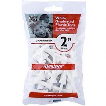 Masters Graduated Bag of Camiseta graduada de plástico Unidades, Unisex Adulto, Blanco, White-2-25 Tees