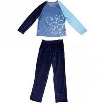 Quickfun - Pijama azul profundo niño 10 años