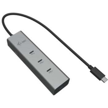 Hub de Carga USB-C Metálico de 5 Puertos con Video USB-C 8K y Power Delivery 85W