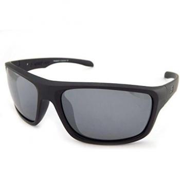 Dirty Dog 53401 Black Crystal Axle Wrap Sunglasses Polarised Lens Category 3 Le