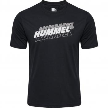 Triple Logo Hummel Graphic T-Shirt