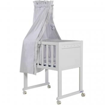 Micuna Spring - Set de minicuna y textil, color blanco
