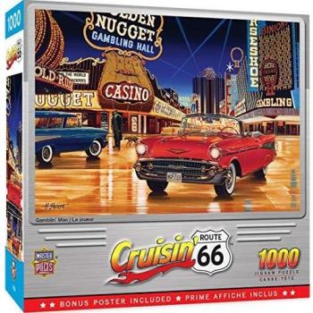 MasterPieces 1000-Piece Puzzle - Hiroaki Shioya: Gamblin' Man