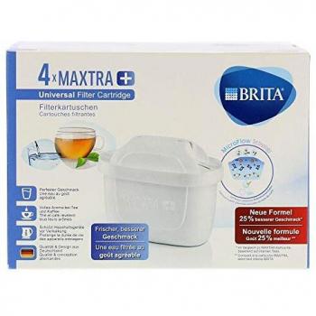 Brita - Cartuchos de filtro MaxtraPlus, blanco, Pack 4