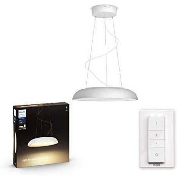 Lámpara Colgante LED Philips Hue White Ambiance Amaze 33,5W 3000lm 2200-6500K Dimmable con Control por App y Alexa