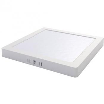 Downlight LED de superficie cuadrado blanco 22,5 cm 18W 1980lm 4000K