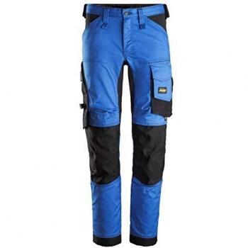 Pantalón de Trabajo Snickers 6341 Stretch Slim Fit Azul Verdadero/Negro 41 32