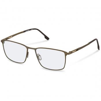 Rodenstock R7151 C Gafas Recetadas para Hombre Marrones, Armazones para Hombre Marrones, 57 Lentes Recetadas Para Hombre Marrónnes