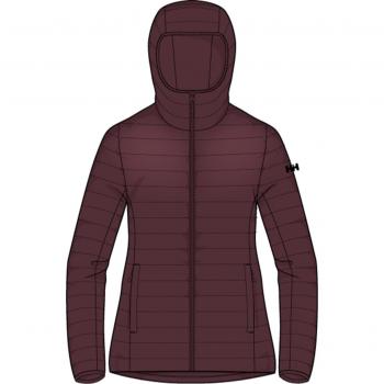 Helly Hansen Women's Sirdal Hooded Insulated Plus Jacket - Purple, 2X Size
