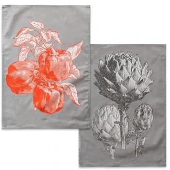 Paño de Cocina Artichoke 2 Unidades 70x50 cm, 100% Algodón, Calidad 200 g/m²
