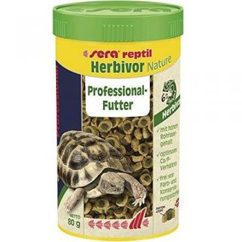 Sera Reptil Professional Herbivor, 80 g