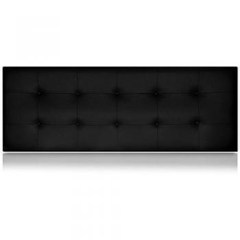 Cabecero Artemisa Tapizado en Polipiel Negro 160x55cm de SonnoMattress