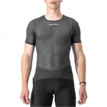 Camiseta Interior Castelli Pro Mesh 2.0 Manga Corta Negra