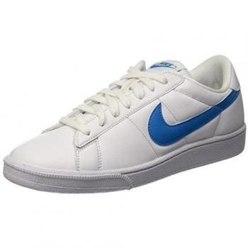 Nike Tennis Classic, Zapatillas de Tenis para Hombre, Blanco / Azul
