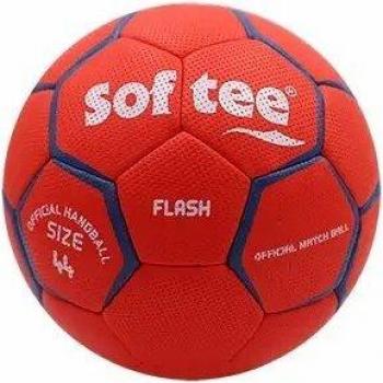Balón de Balonmano Softee Flash Rojo/Blanco Talla 00