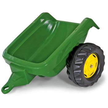 Remolque Rolly Toys RollyKid 57 x 46.5 x 26.5 cm color verde oscuro