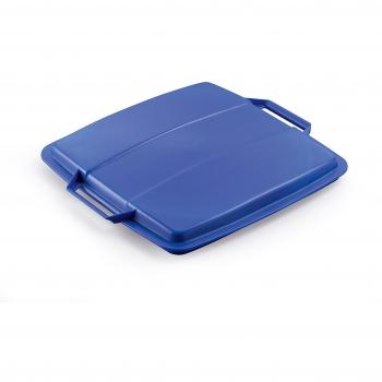 Durable 1800475040 Tapa Durabin Tapa para 90 litros, azul
