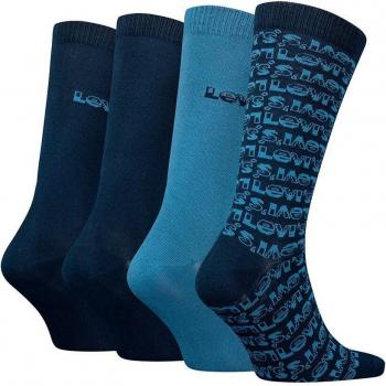 Levi's Classic Socks Gift Box - Juego de 4 pares de calcetines para hombre de corte regular