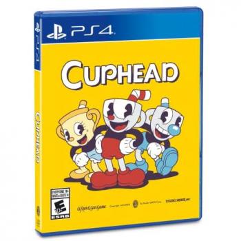 Cuphead - Juego para Consola Sony PlayStation 4 (PS4) Importado, estilo de animación vintage, multijugador local, jugabilidad desafiante, banda sonora jazzística