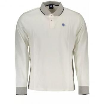 North Sails White Cotton Polo Shirt - XXL