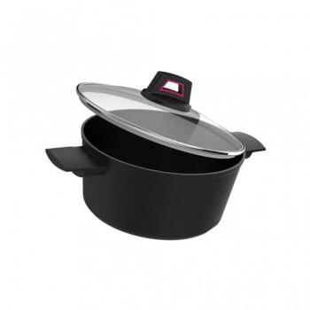 Cazuela Taurus KCK4024 Best Moments de Aluminio Forjado, 24 cm - Ideal para Todo Tipo de Fuegos