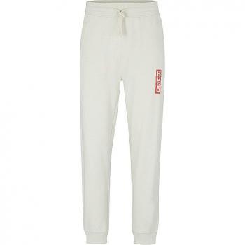 HUGO 50494179 DOGUR Pantalones Chándal Hombre Verde, Pantalón largo HUGO Dogur blanco crema rojo - M
