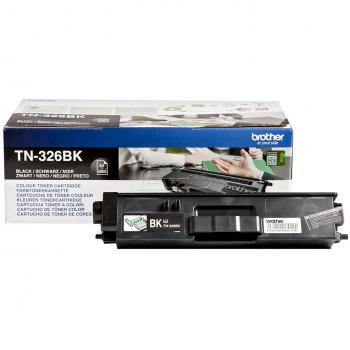 Brother TN-326BK High Yield Black Toner Cartridge (Yield: 4,000 Pages)
