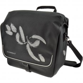 AGU Bolsa de tela y de playa, negro