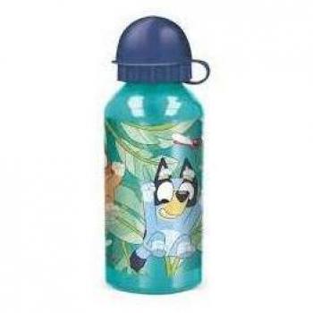 Botella de Aluminio Bluey 400ml para Niños - Cantimplora Infantil Reutilizable